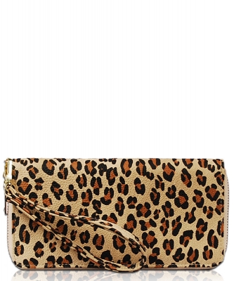 Animal Fashion Print Wallet WA1722 LEOPARD